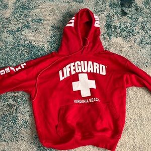 Lifeguard Virginia Beach Hooded Sweatshirt